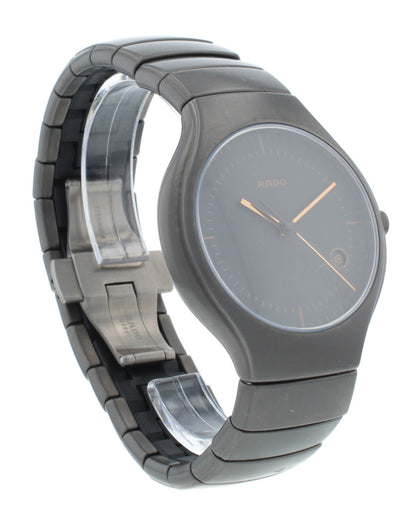Rado DiaStar Ceramic Case & Bracelet Gray Dial 40mm Men's Quartz Watch R27898402