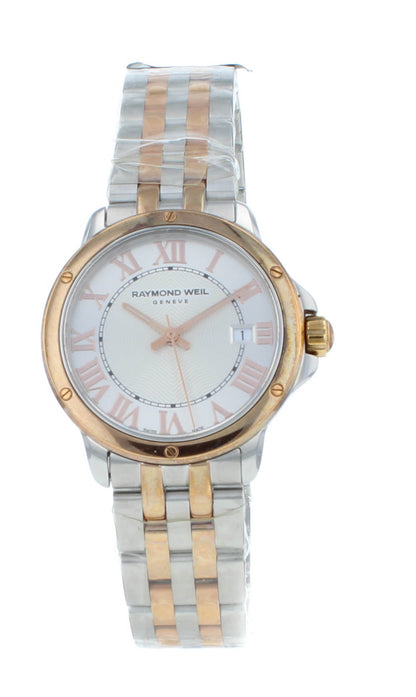 Raymond Weil Tango Silver Dial Two-Tone Quartz 28mm Ladies Watch 5391-STS-00995