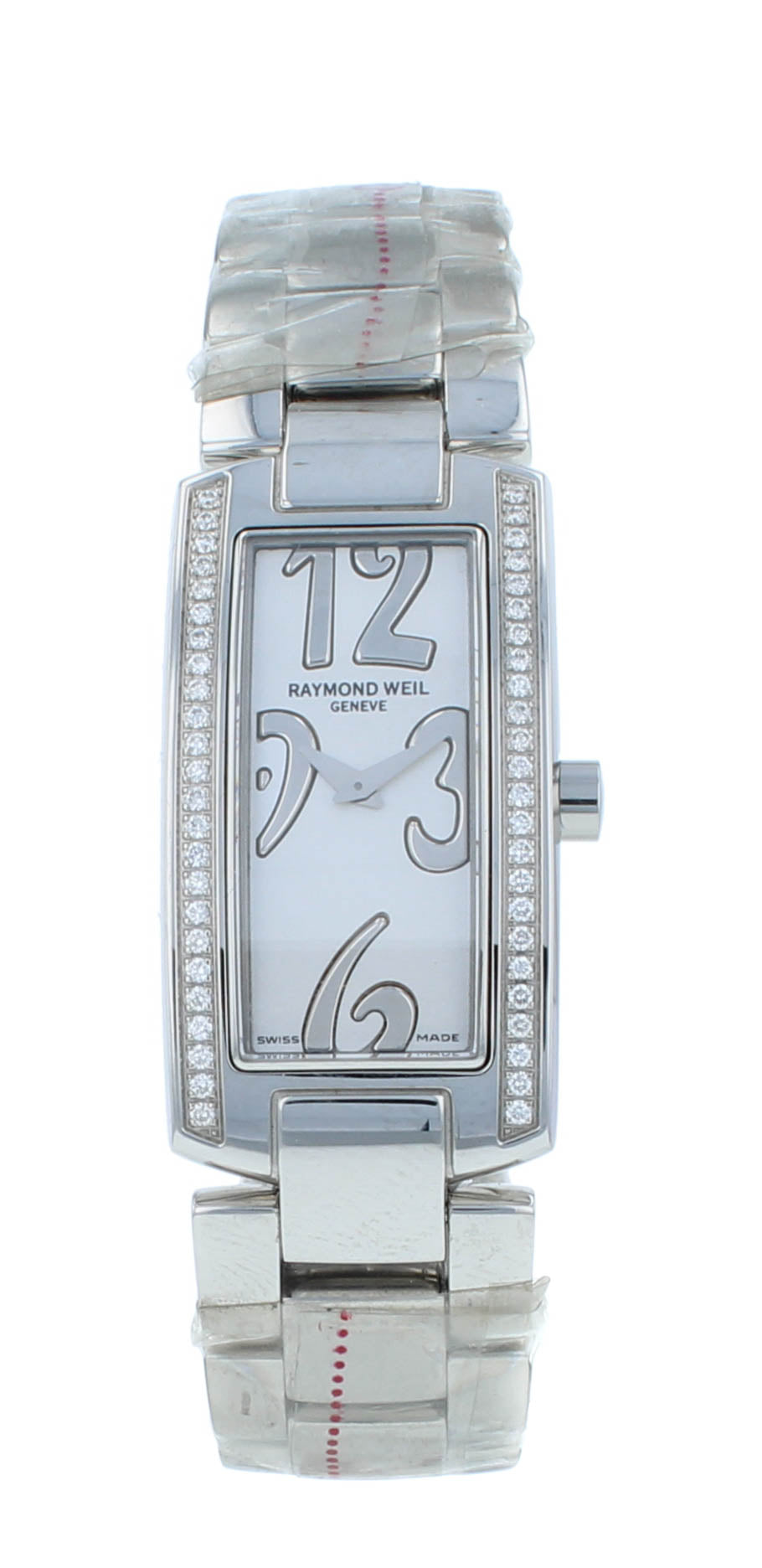 Raymond Weil Shine White Diamond Dial Quartz 19mm Ladies Watch 1500-ST1-05303