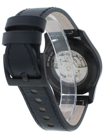 Hamilton Khaki Field King Steel Black Dial 40mm Automatic Men's Watch H64465733