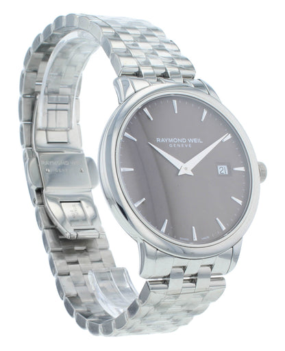 Raymond Weil Toccata Quartz Brown Dial Steel 39mm Men's Watch 5488-ST-70001
