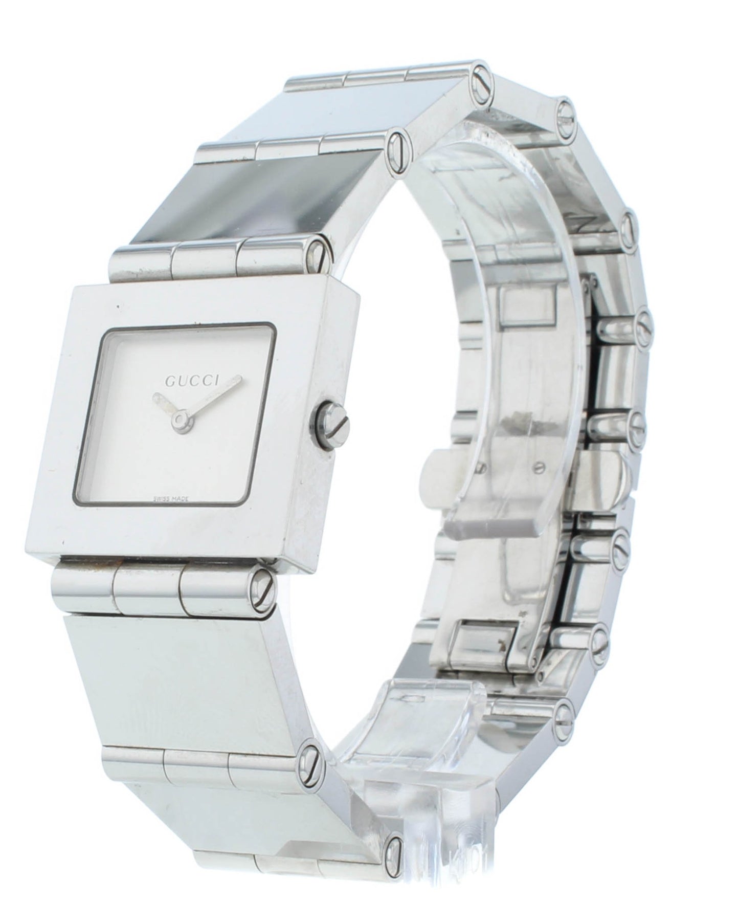 Gucci White Dial Stainless Steel 31mm Quartz Watch 600J-0005926