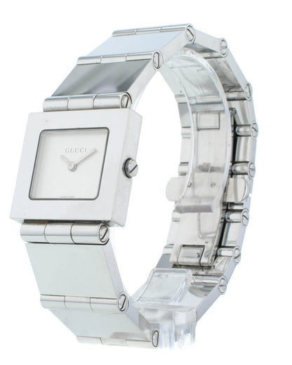 Gucci White Dial Stainless Steel 31mm Quartz Watch 600J-0005926