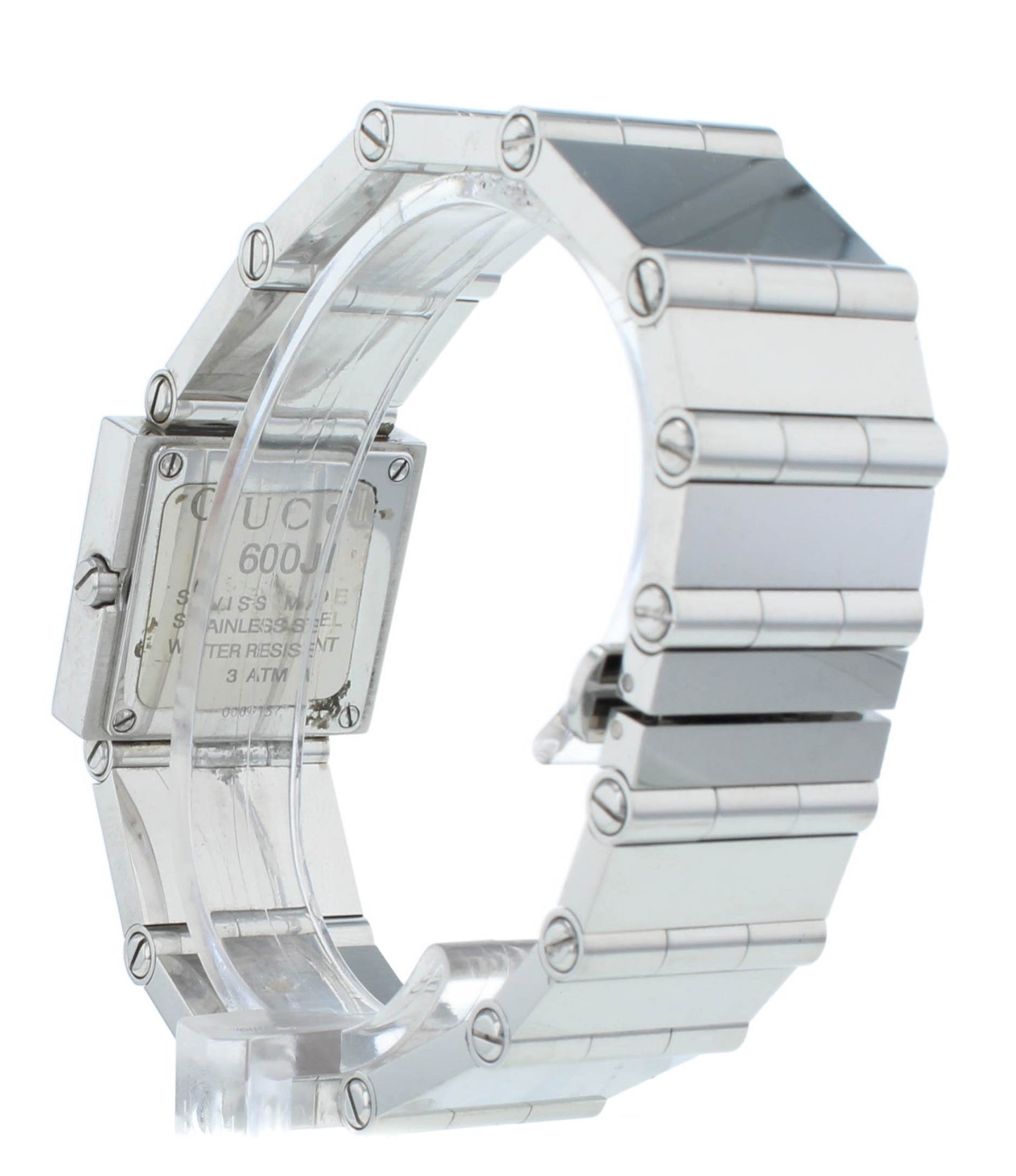 Gucci White Dial Stainless Steel 31mm Quartz Watch 600J-0005926