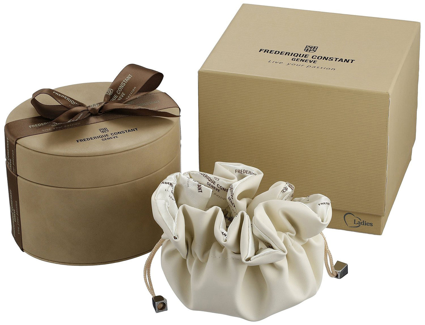 Frederique Constant Vitality 36mm Gray Dial Ladies Smartwatch FC-286BG3B2B