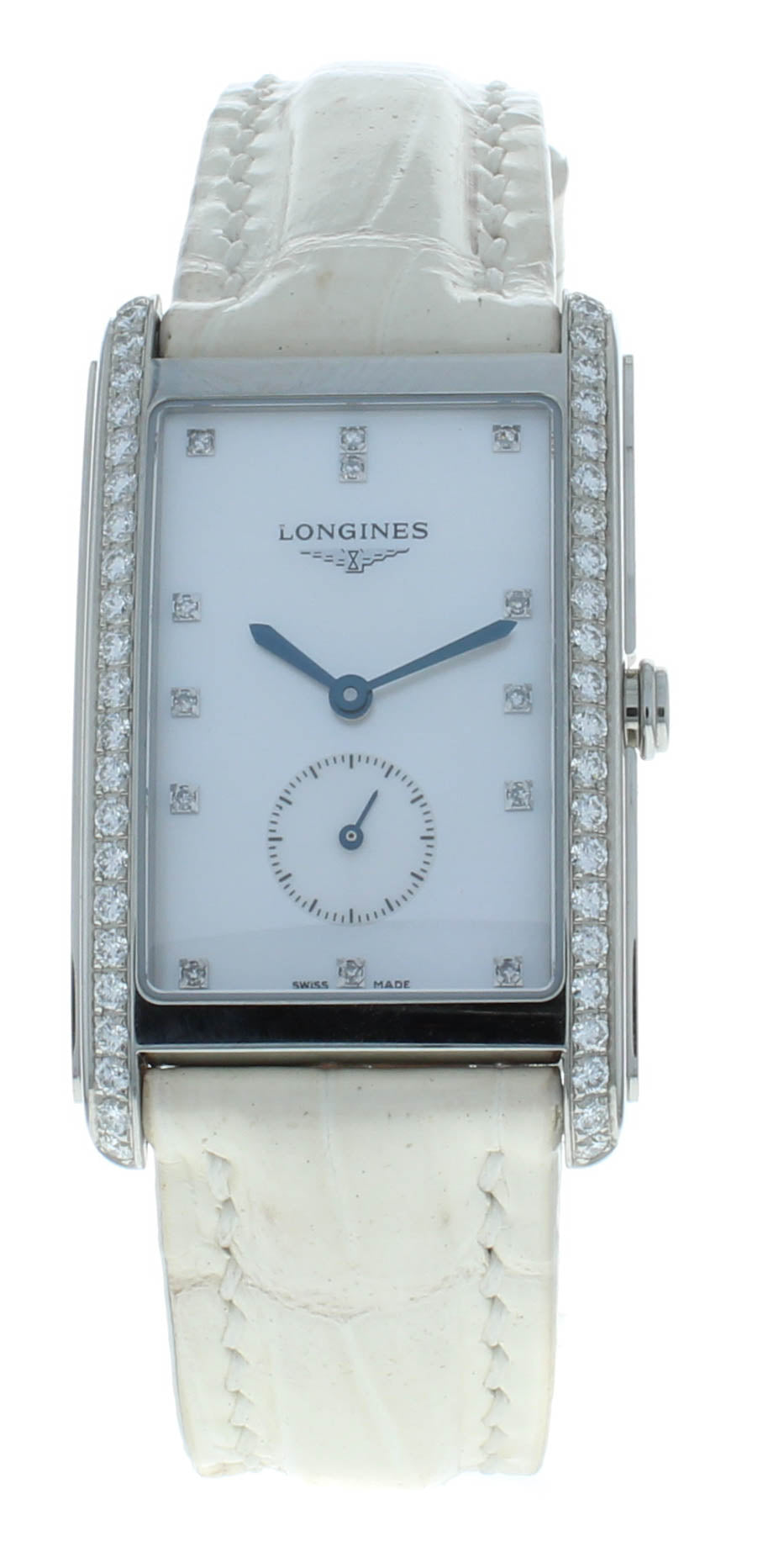Pre-Owned Longines DolceVita 26mm Diamond Quartz Ladies Watch L5.755.0.87.2