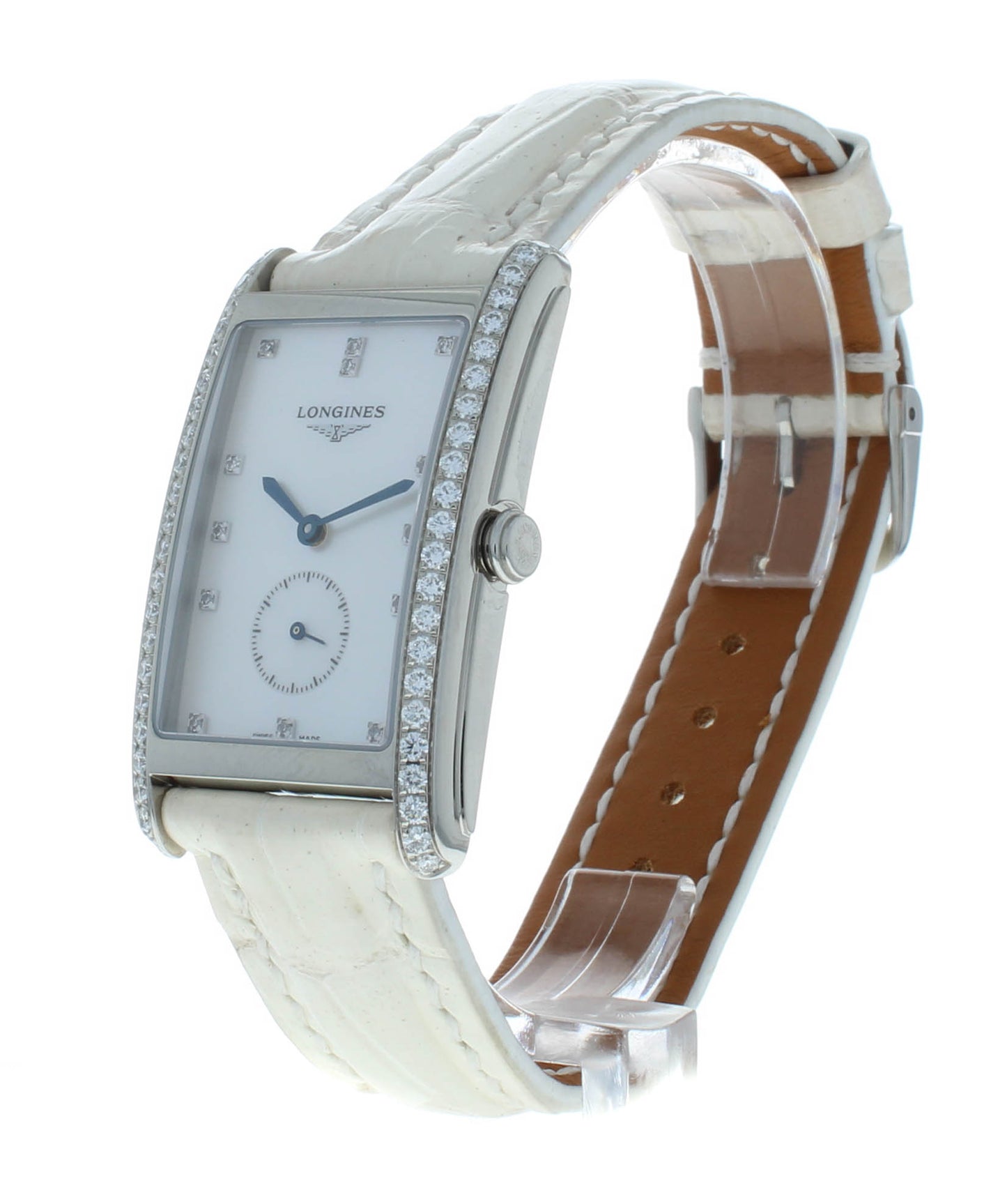 Pre-Owned Longines DolceVita 26mm Diamond Quartz Ladies Watch L5.755.0.87.2