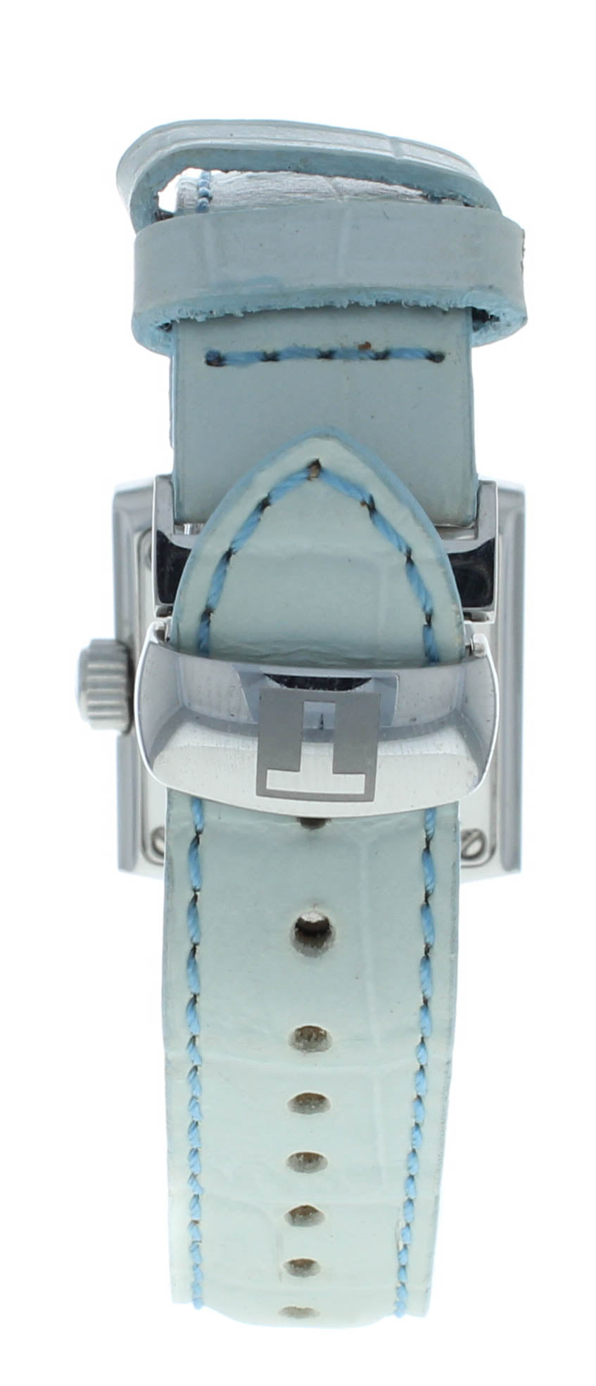 Tissot T-Trend Automatic 24mm Stainless Steel Blue Leather Strap T60123983